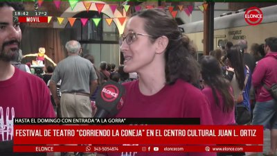 Contin&uacute;a el festival de teatro &ldquo;Corriendo la coneja&rdquo; en Paran&aacute;